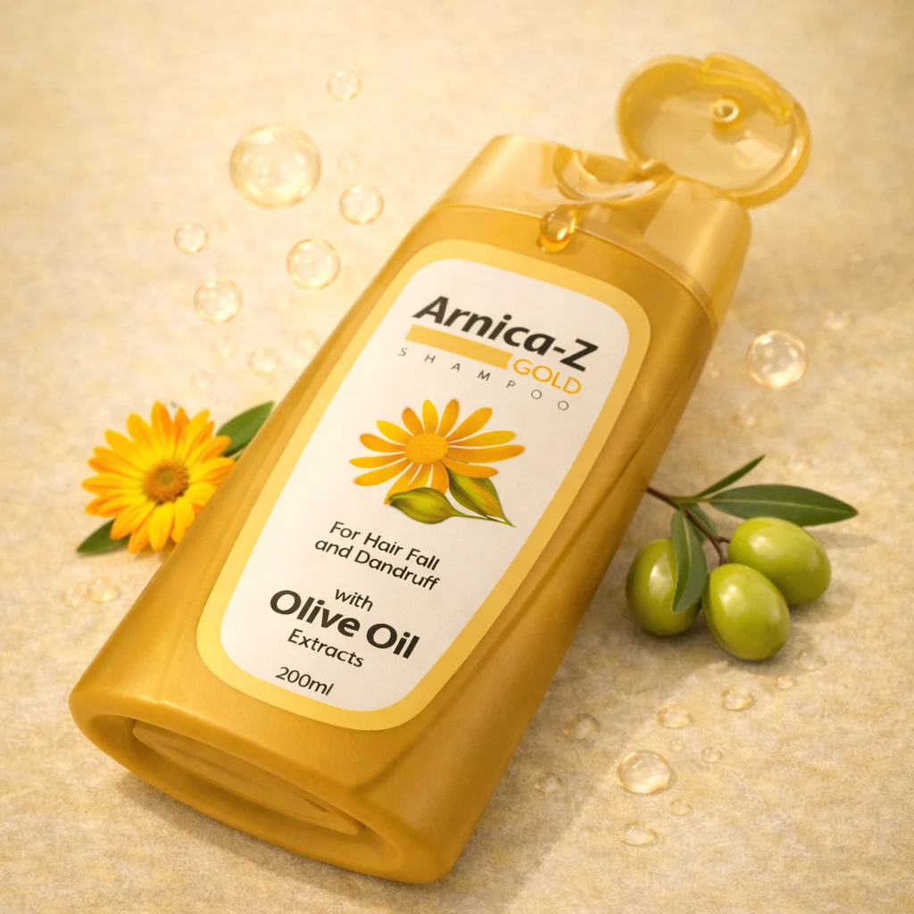 Arnica Hair Fall & Dandruff Control Shampoo – Natural Scalp Care 200ml