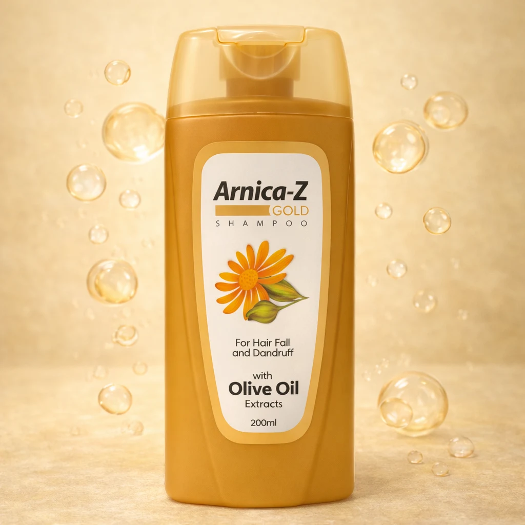 Arnica Hair Fall & Dandruff Control Shampoo – Natural Scalp Care 200ml